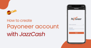 how to create payoneer account with jazzcash